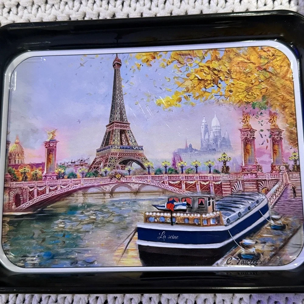 Paris portrait mini tray